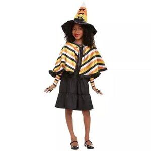 Candy Corn Witch Kit Child One Size Fits Most up to Size 14